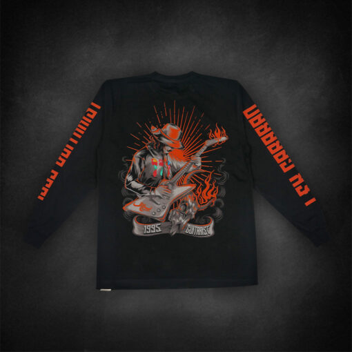 เสื้อยืดคาราบาวแขนยาวลาย02 สีดำ - Image 2